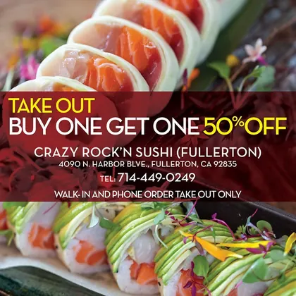 Crazy Rock'N Sushi - Fullerton, business photo 4
