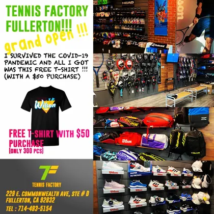 tennis factory fullerton, business photo 3